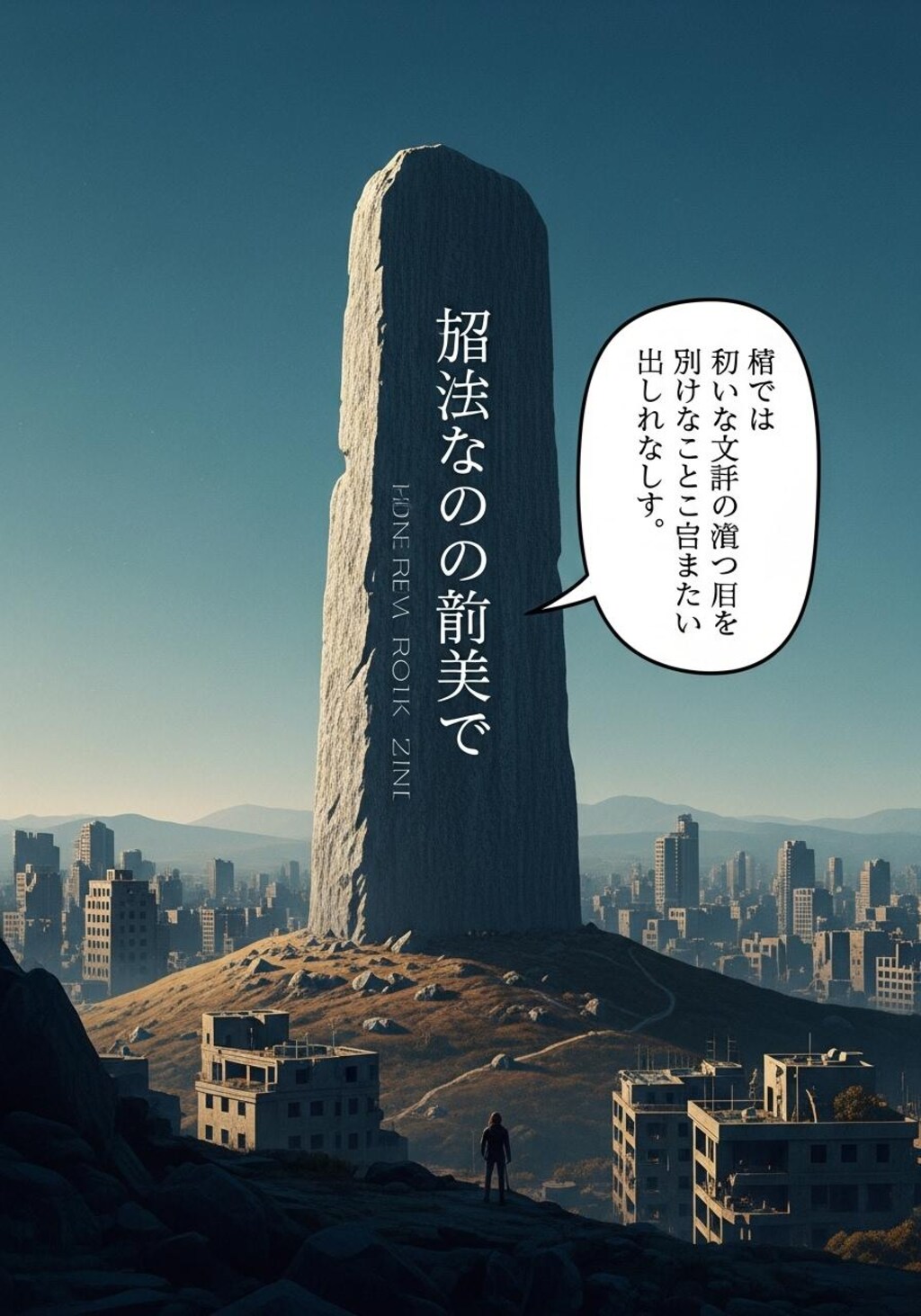 喋るなにかのボツ画像