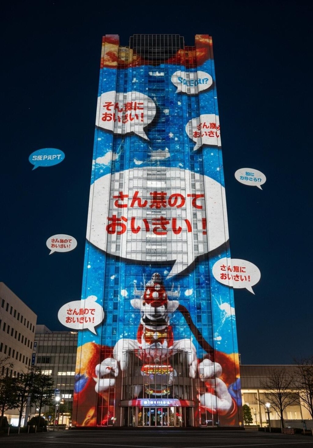 喋るなにかのボツ画像