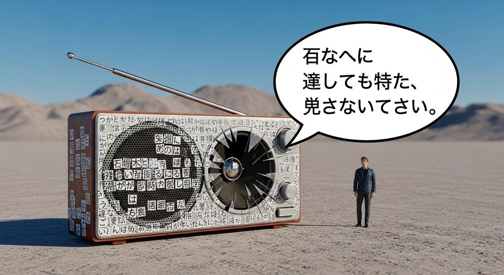 喋るなにかのボツ画像