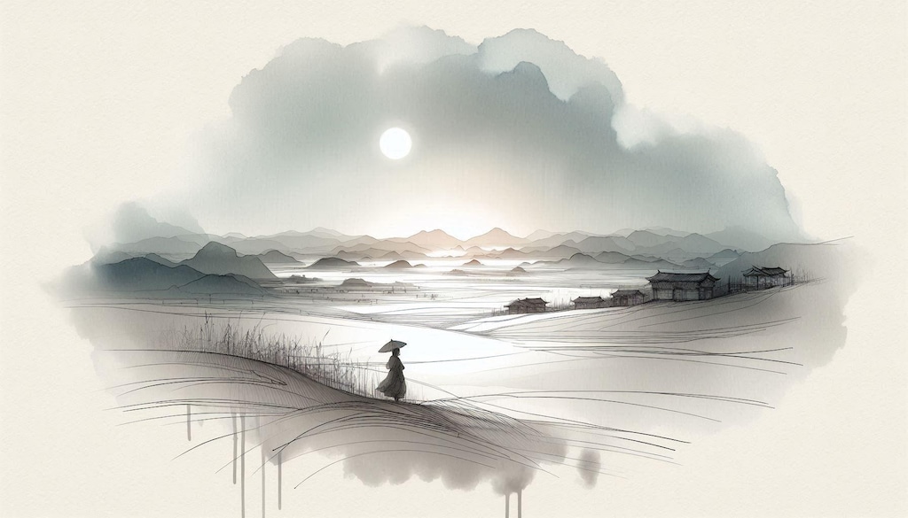 遠望・黒(Dalle編)