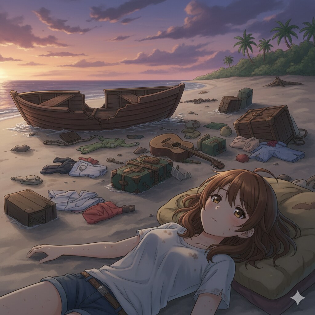 漂流直後 | の人気AIイラスト・グラビア