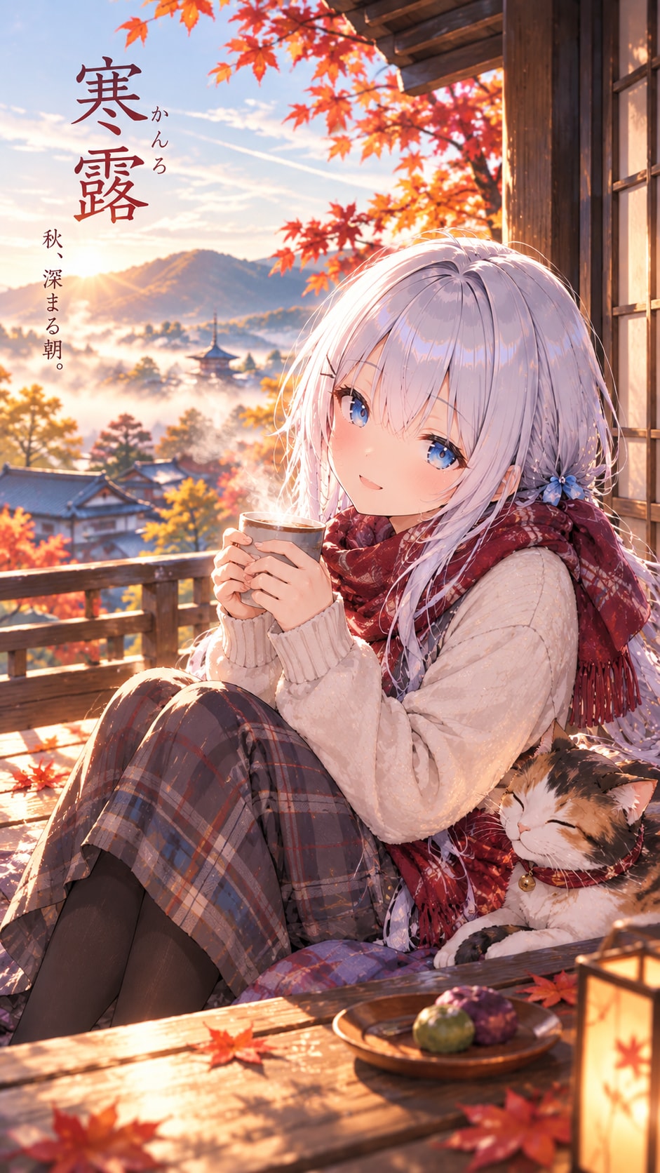 寒露の朝、秋深まる🍁 | の人気AIイラスト・グラビア