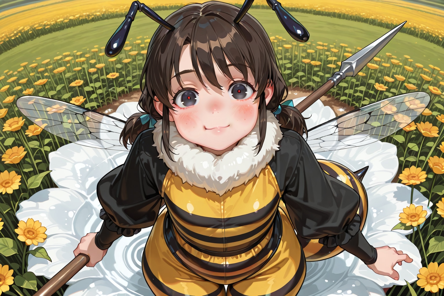 みつばちのコスプレ（モデル: ECHIDNA） | の人気AIイラスト・グラビア