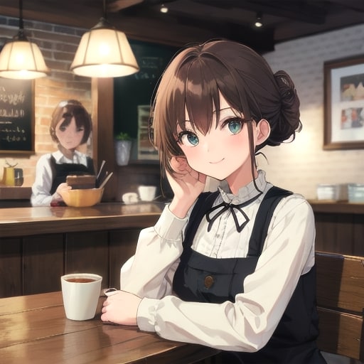 休憩中 | の人気AIイラスト・グラビア