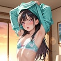 「アオザイに花柄の下着・・・すけべっ」 3枚目