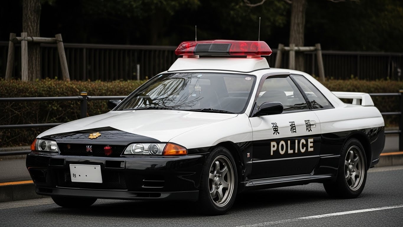 R32GT-Rパトロールカー | の人気AIイラスト・グラビア