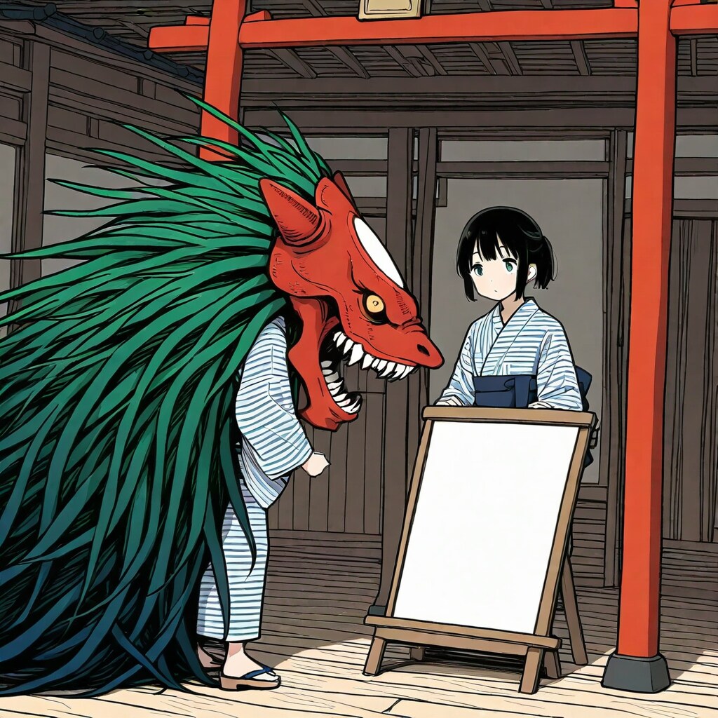 浴衣に憧れる妖怪 | の人気AIイラスト・グラビア