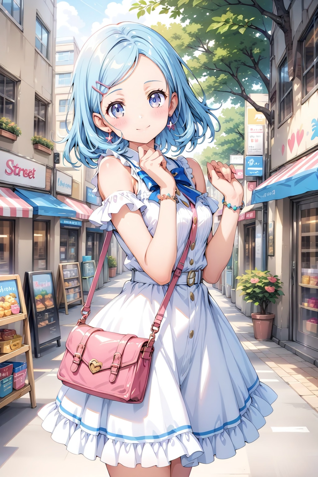魔法少女ちゃん３１（うみ） | の人気AIイラスト・グラビア