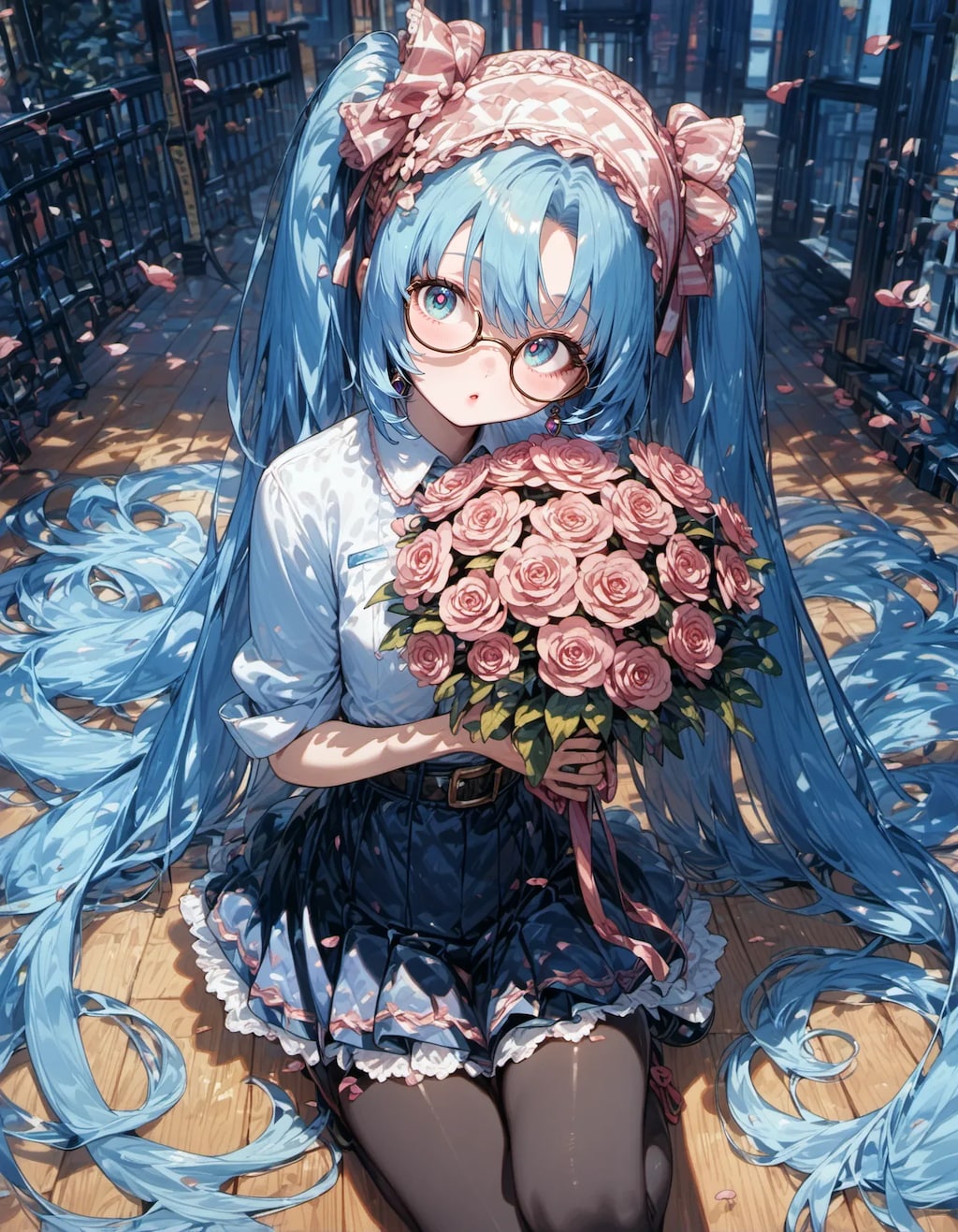 Bouquet for the Blue-Eyed Dreamer