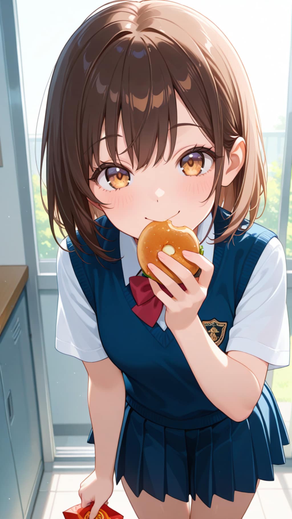 食べる姿が可愛い