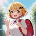 おはよー！（夜空メル） 9枚目
