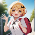 おはよー！（夜空メル） 7枚目