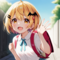 おはよー！（夜空メル） 4枚目