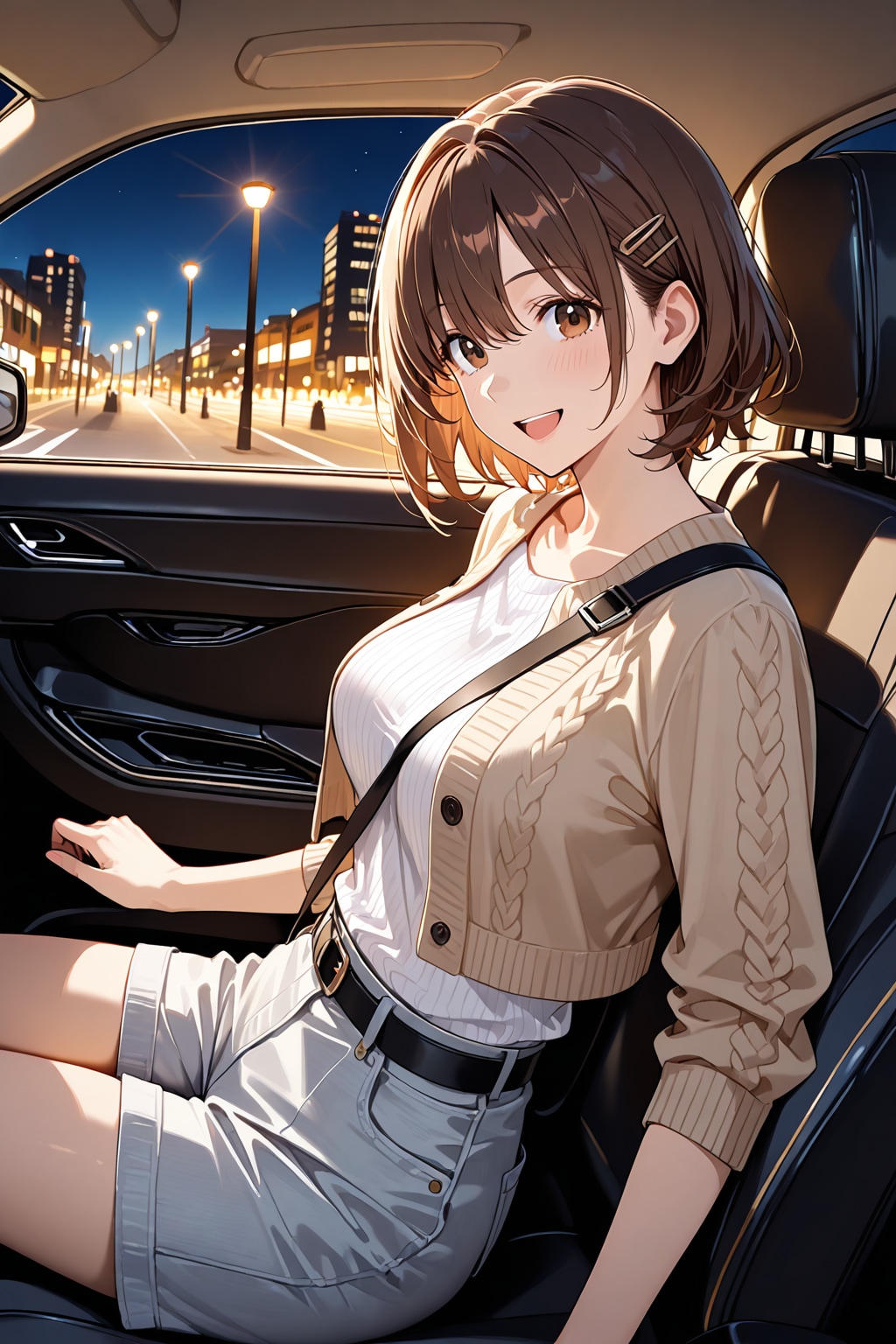 ⤴ドライブデート♡ | の人気AIイラスト・グラビア