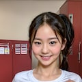 ちっぱいJKの体操服着替え 7枚目