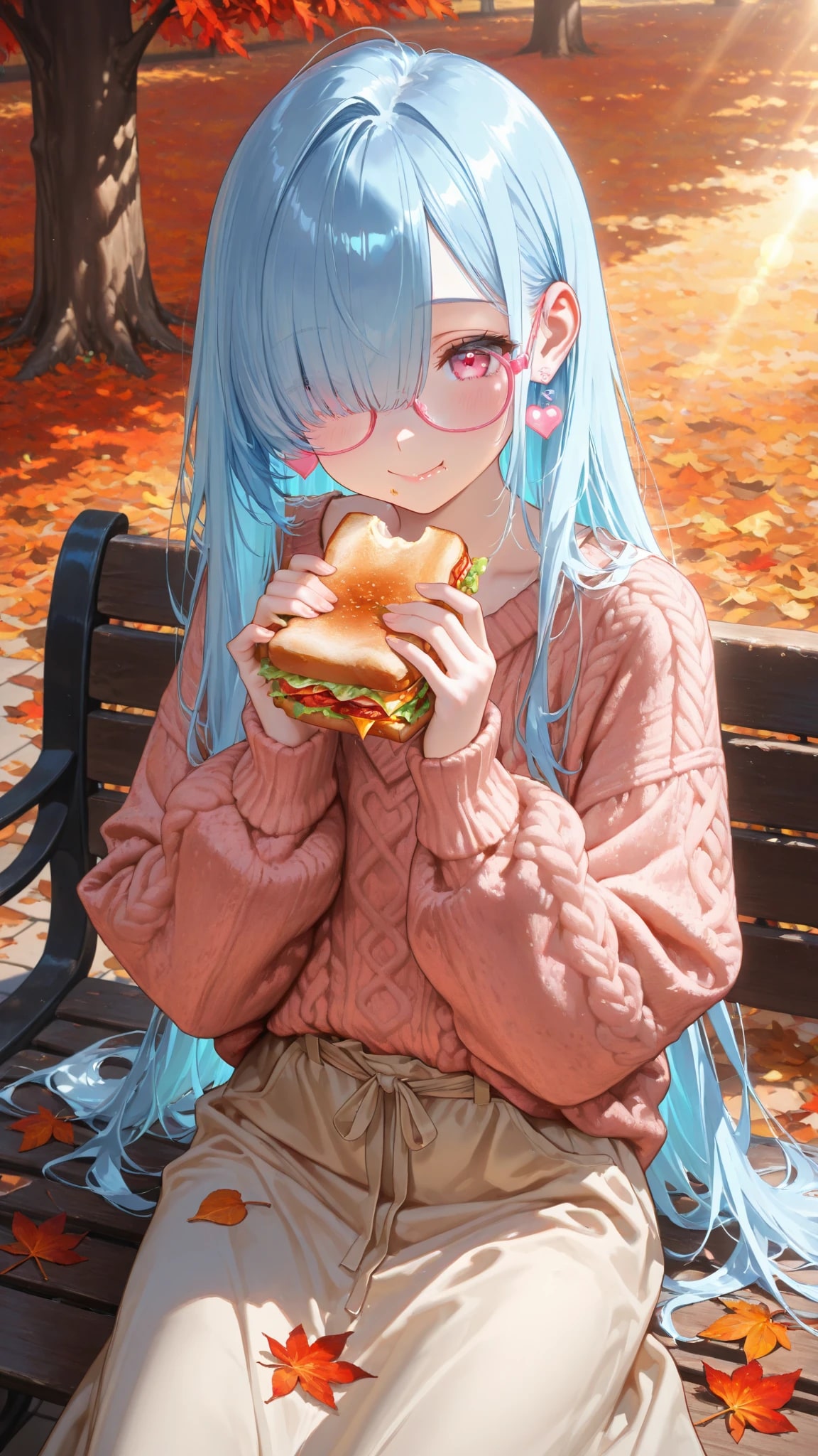 秋の公園 | の人気AIイラスト・グラビア