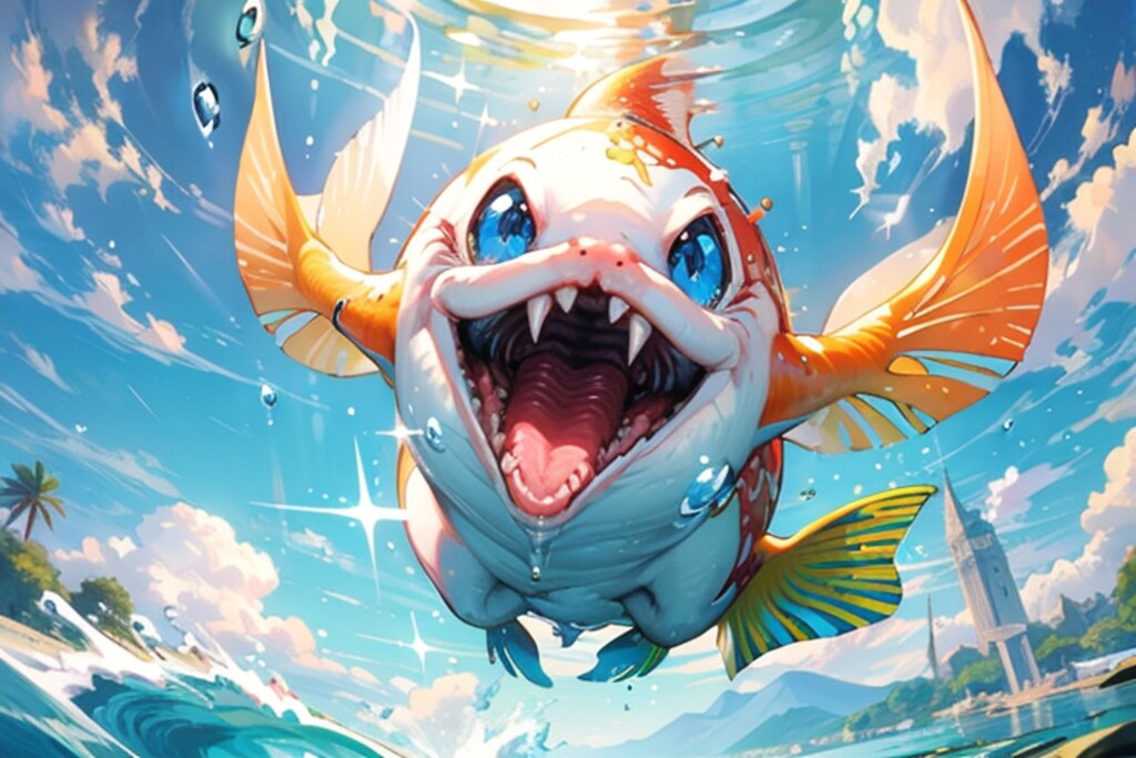 ぬしがあらわれた