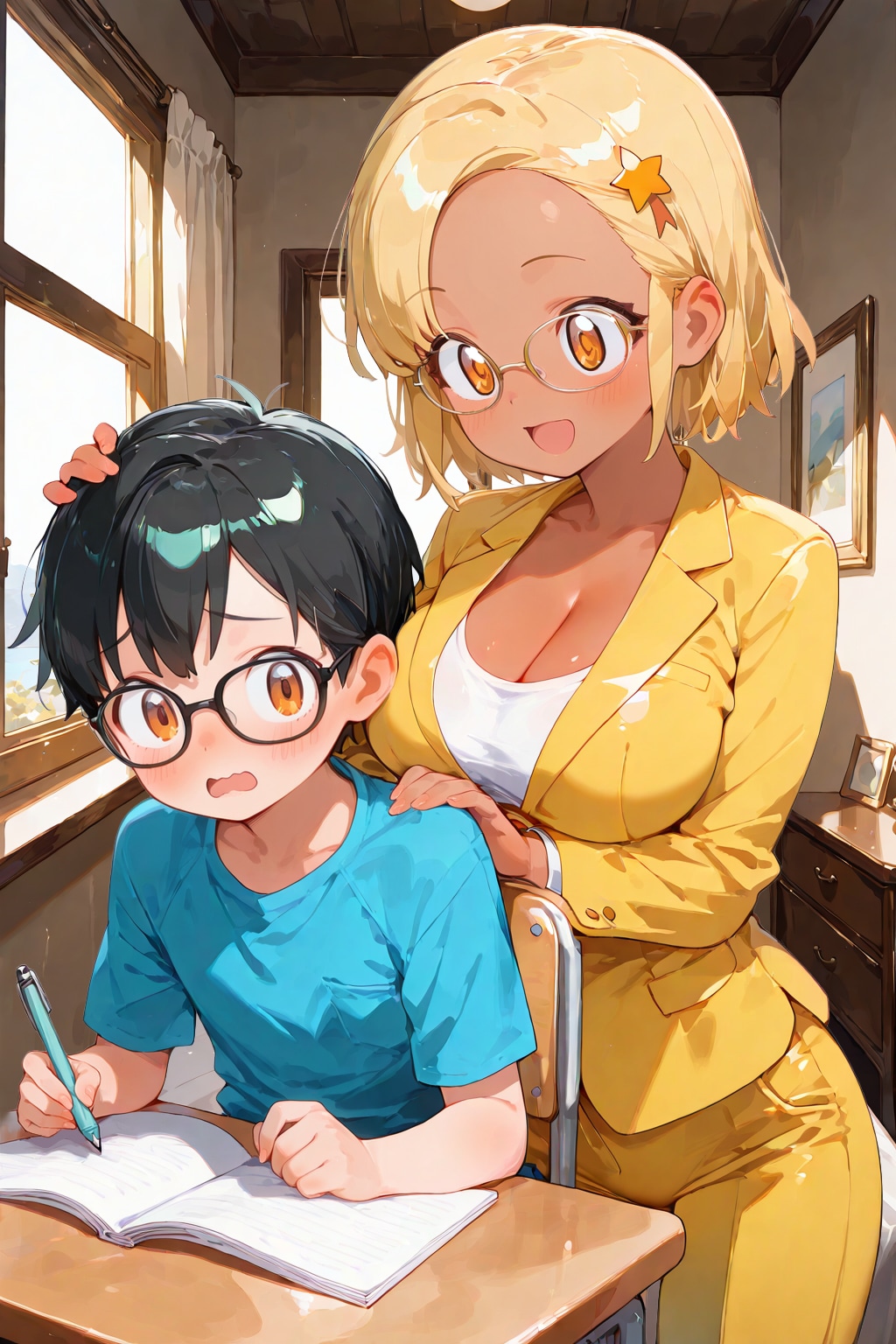 リクエスト：ケロロ軍曹　【アンゴル=モア】　かてきょモアちゃん♡