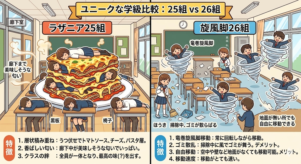ラザニア25組 vs 旋風脚26組