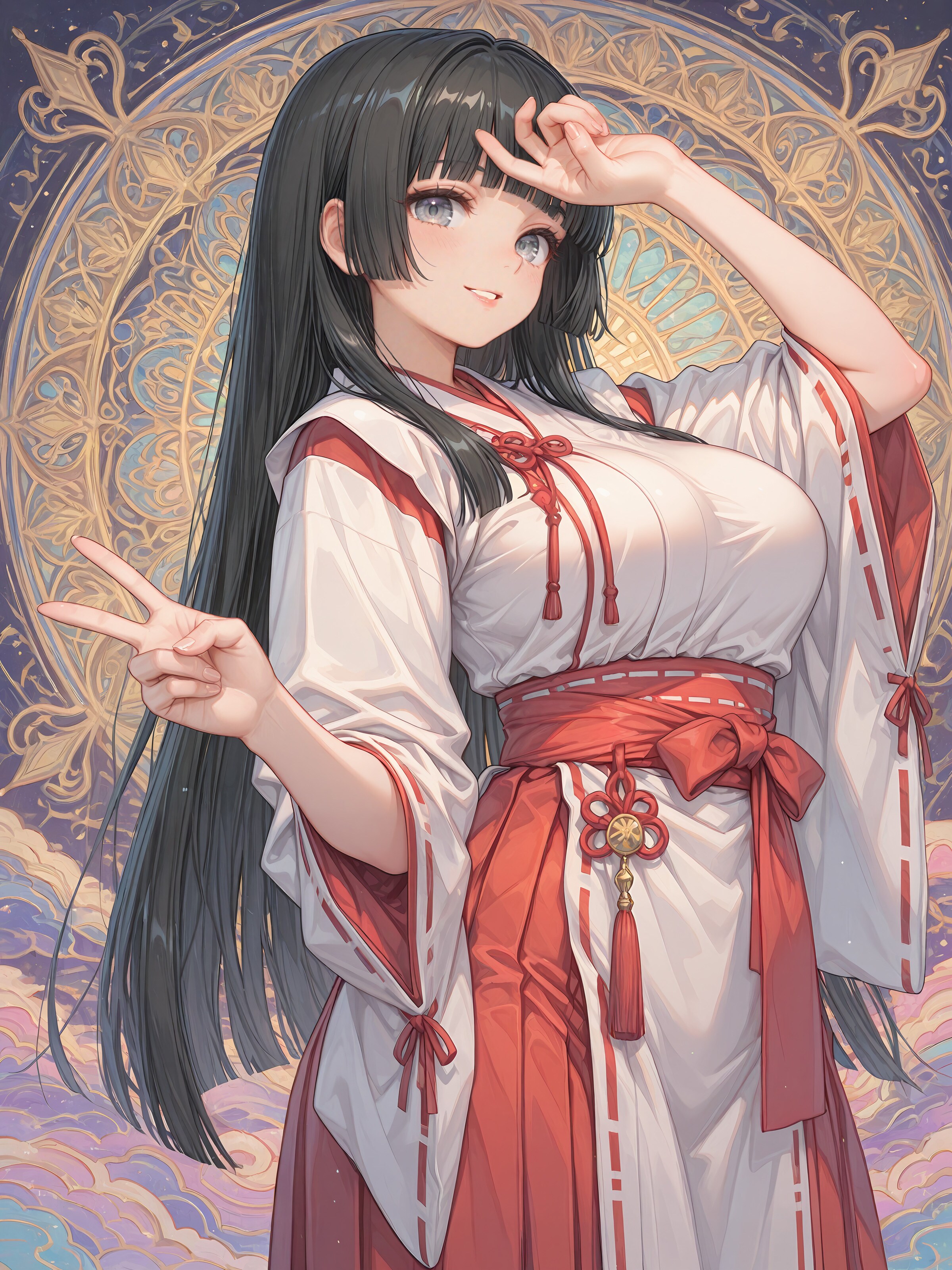 香歩ちゃん巫女スタイル
