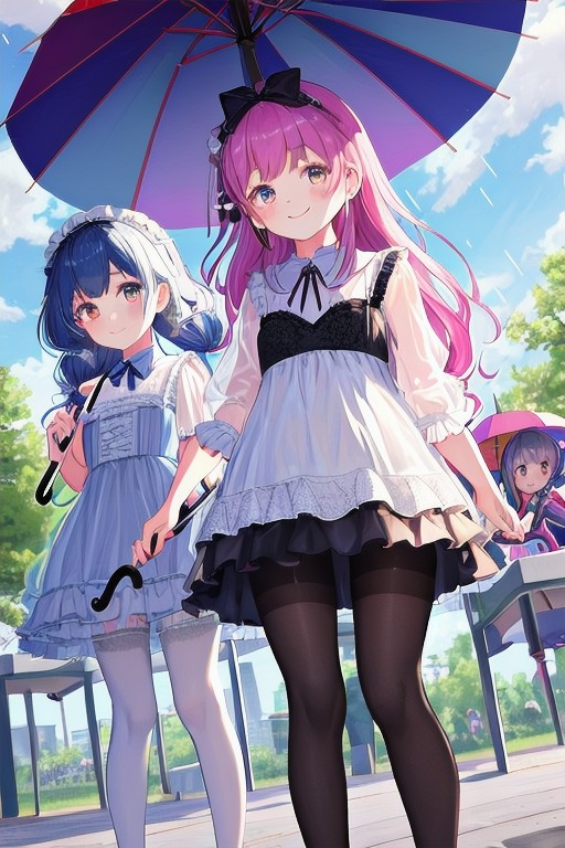 少女と雨傘（R00）