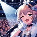 アクリルファンタジー、ウィンクするアイドルのペンギン 8枚目