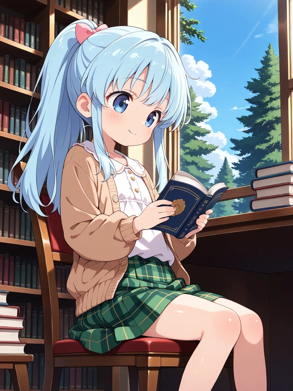 あおいちゃんと図書館