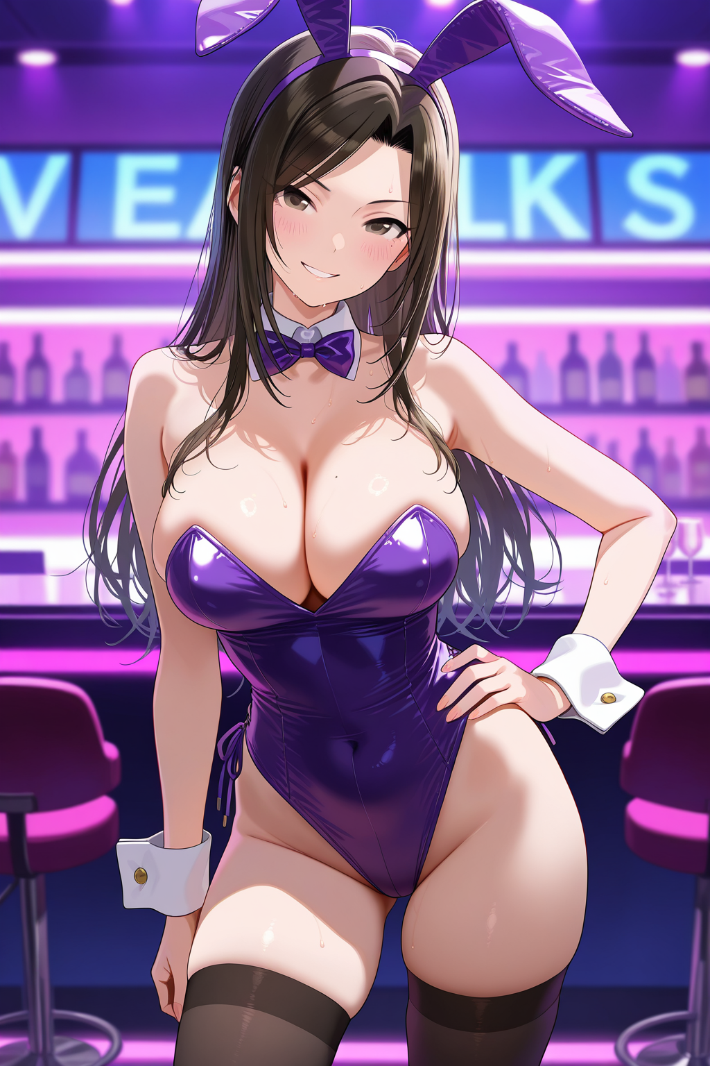 向井〇海_枕バニー