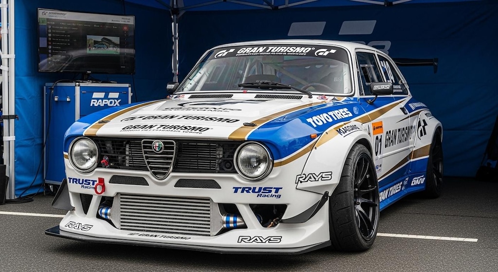 トーヨータイヤアルファロメオのドリ車