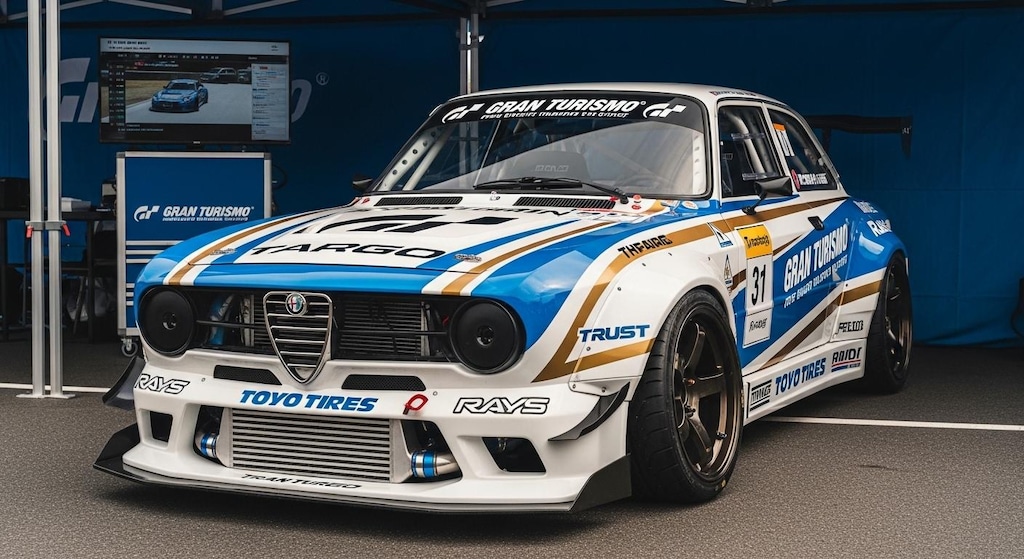 トーヨータイヤアルファロメオのドリ車