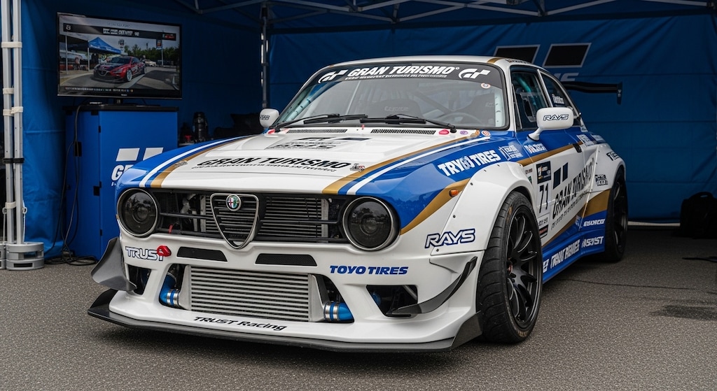 トーヨータイヤアルファロメオのドリ車