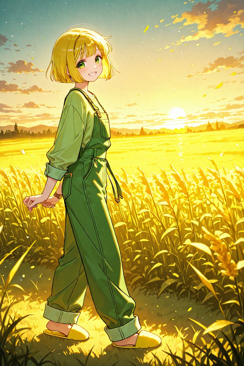 夕暮れ