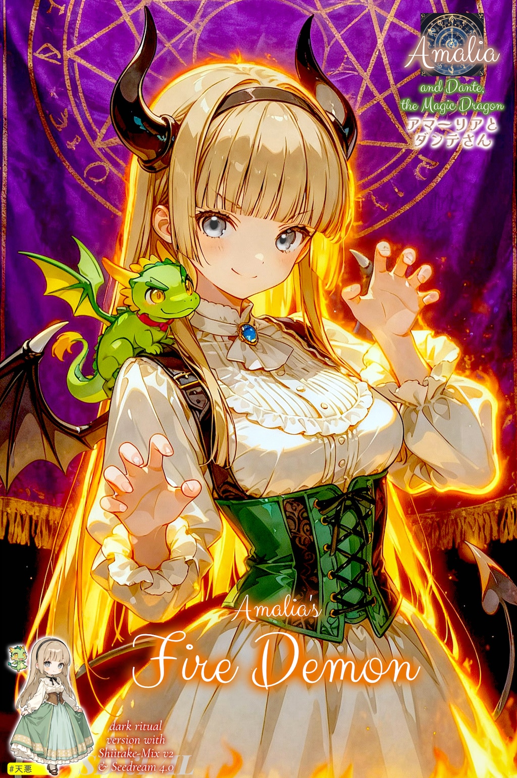 アマーリアの火の悪魔チャレンジ