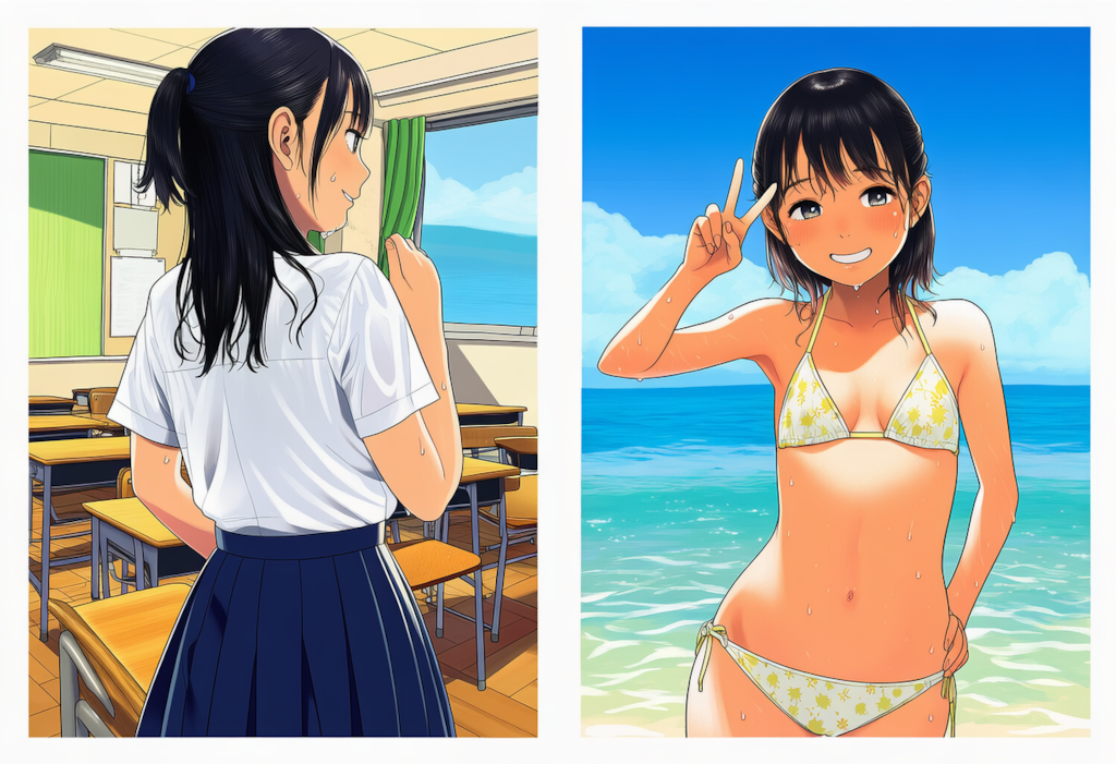 クラスのあの子がジュニアアイドルだった件