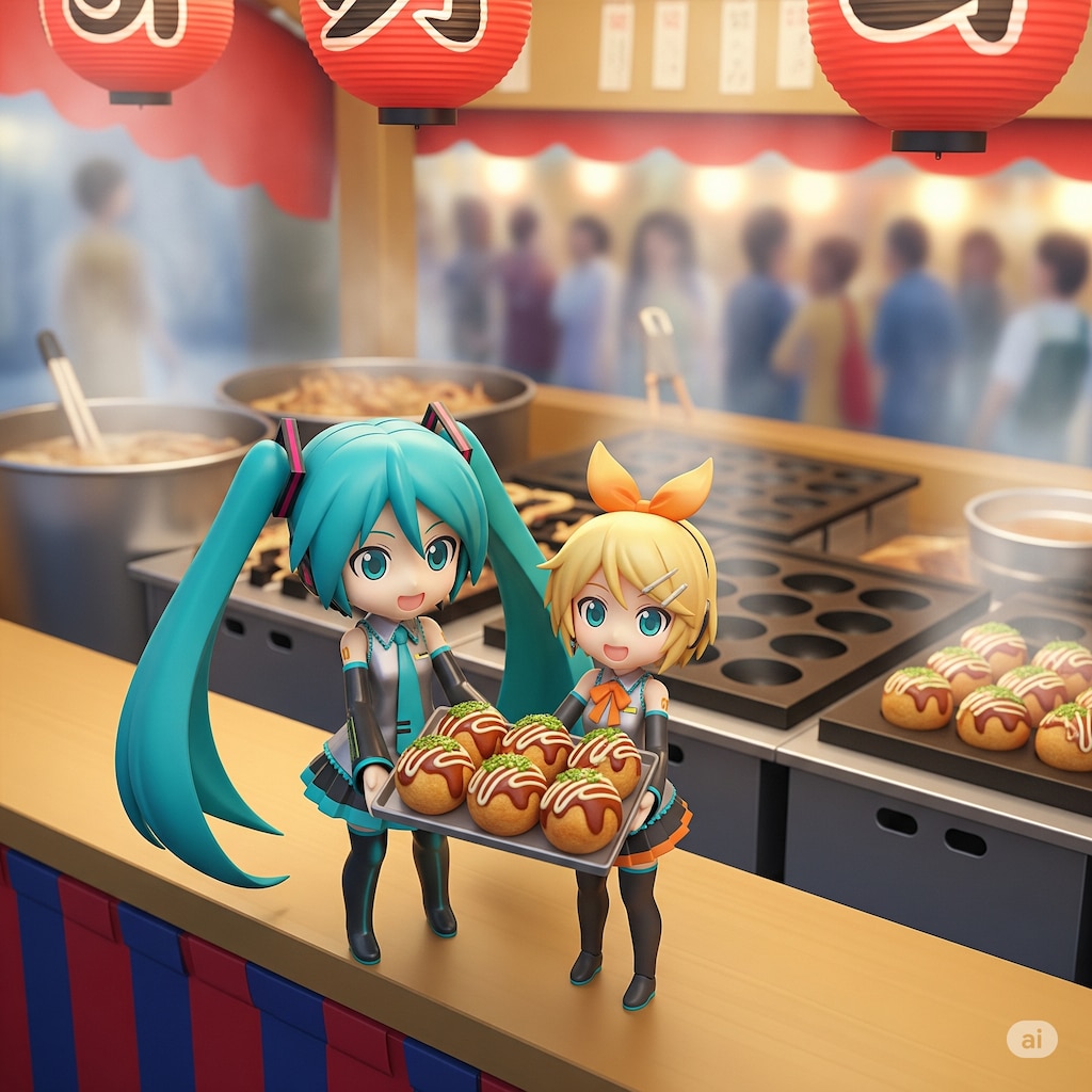 たこ焼き美味しいね