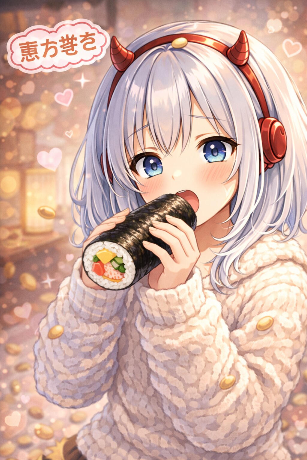 あむあむ…