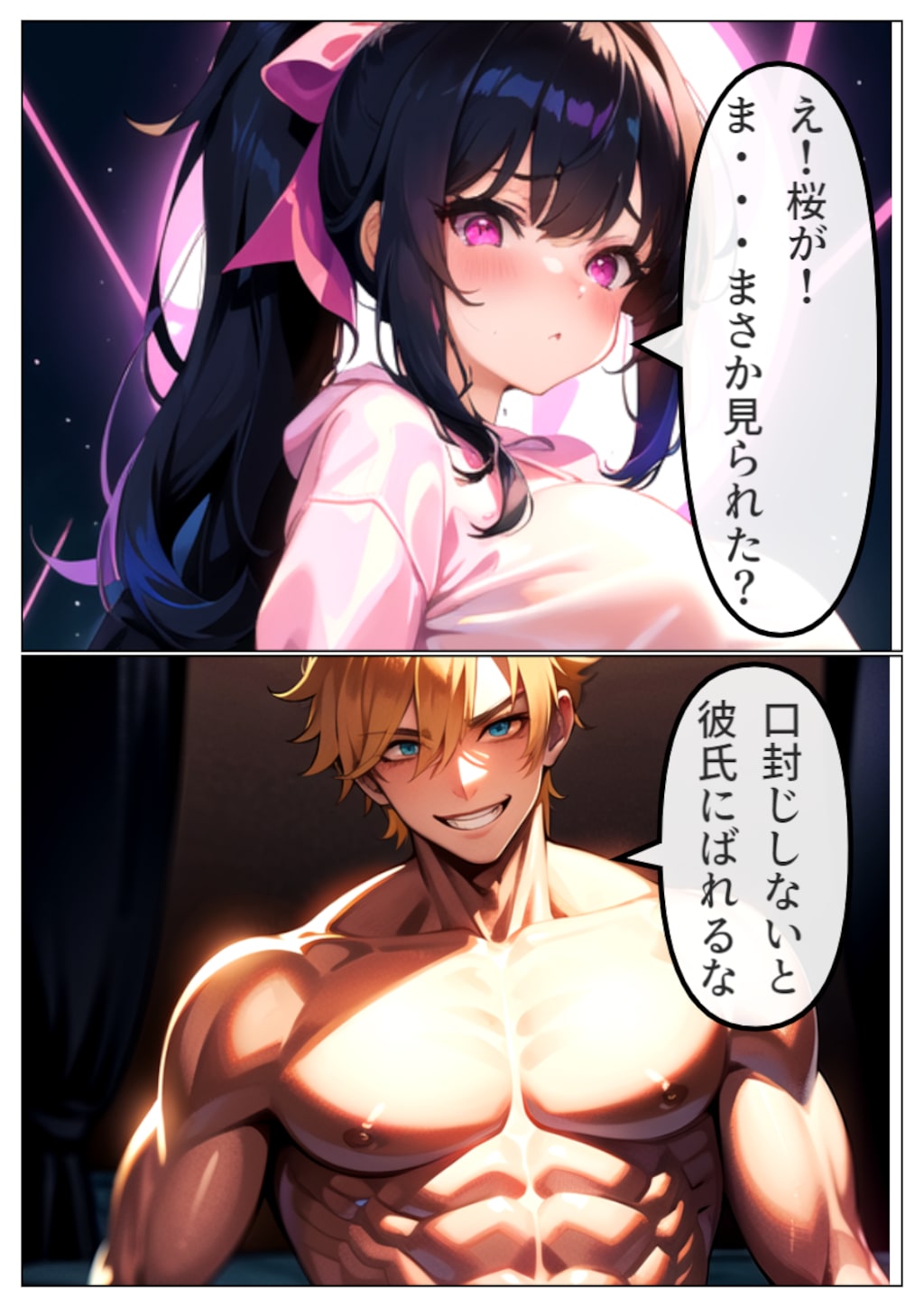 友人女子がヤリチン転校生に寝取られる セフレに変えられる彼女-真夜衣桜編-導入部