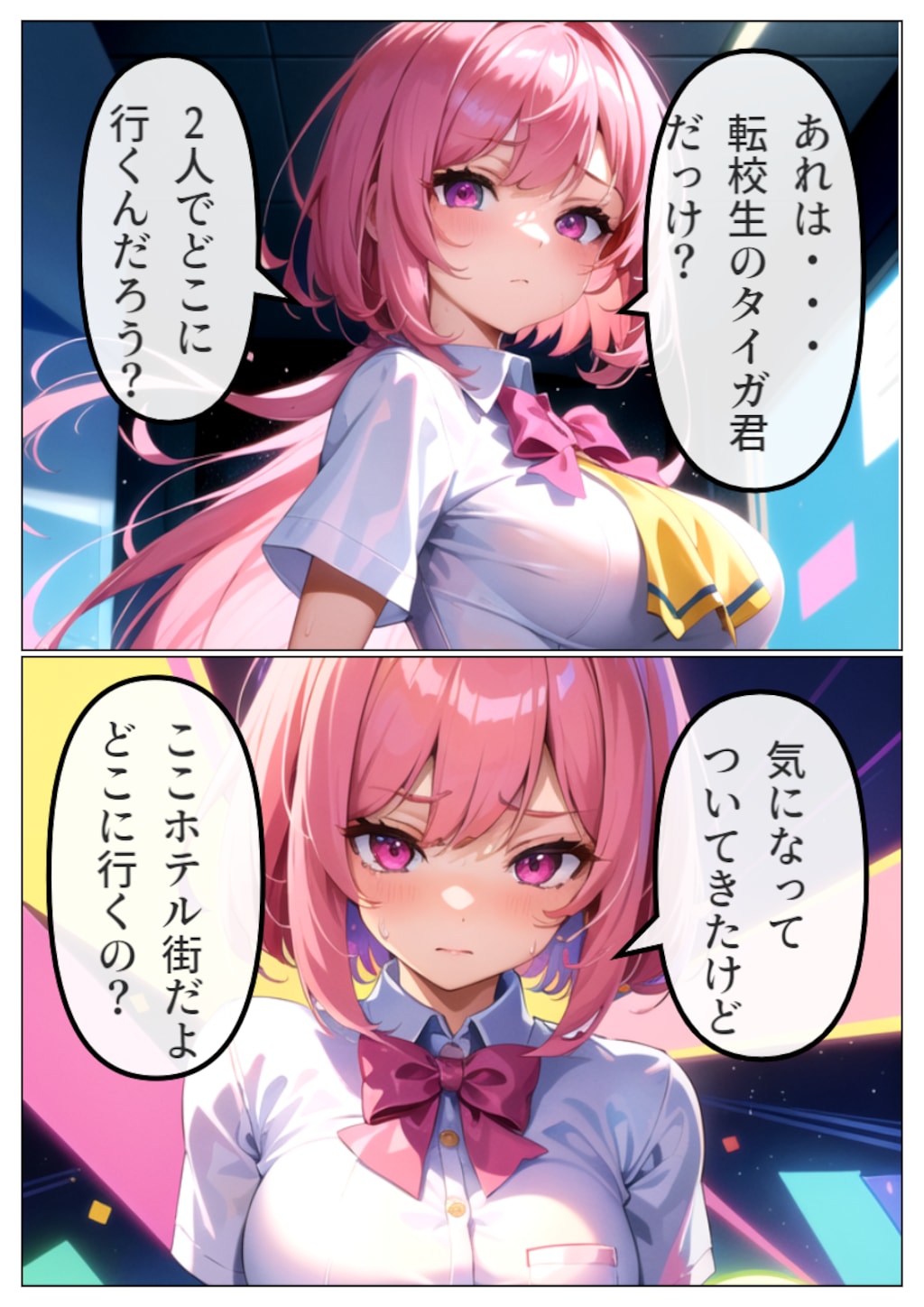 友人女子がヤリチン転校生に寝取られる セフレに変えられる彼女-真夜衣桜編-導入部