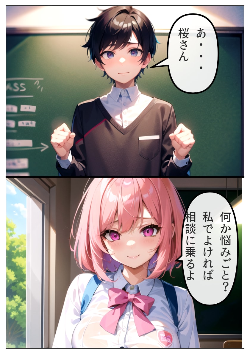 友人女子がヤリチン転校生に寝取られる セフレに変えられる彼女-真夜衣桜編-導入部
