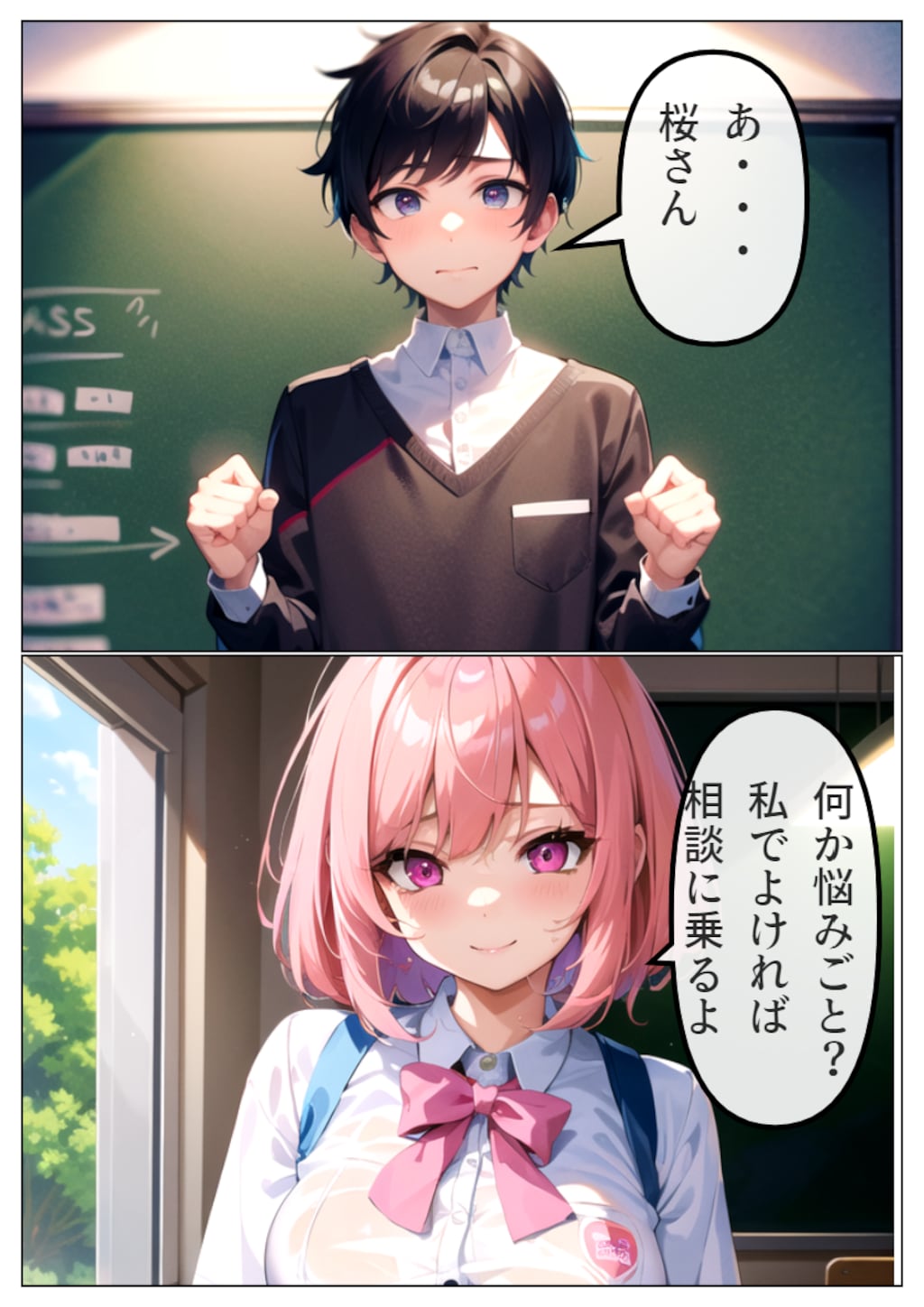 友人女子がヤリチン転校生に寝取られる セフレに変えられる彼女-真夜衣桜編-導入部