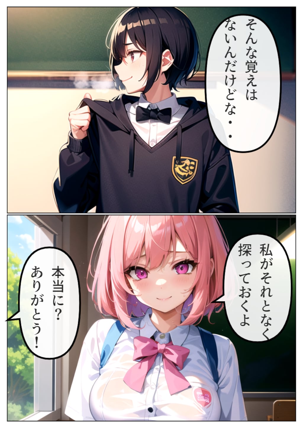 友人女子がヤリチン転校生に寝取られる セフレに変えられる彼女-真夜衣桜編-導入部