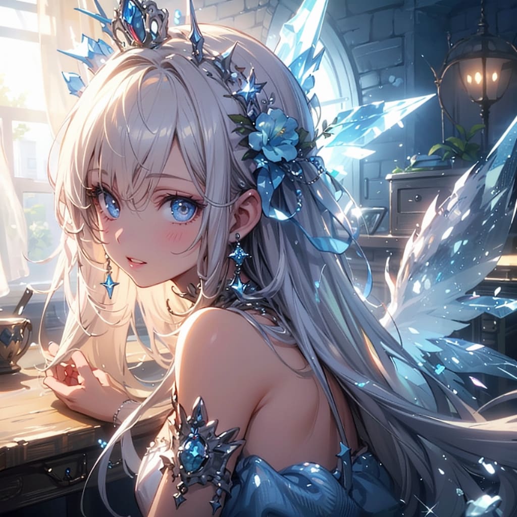 氷の光の翼