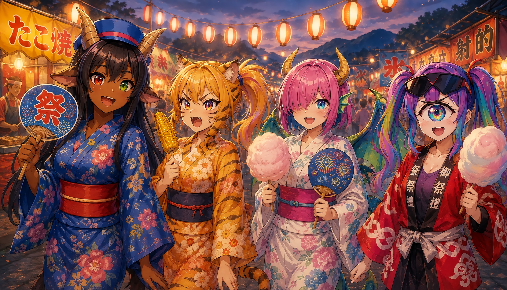 異世界から転移してきた系ヒロイン番外編【夏祭り】