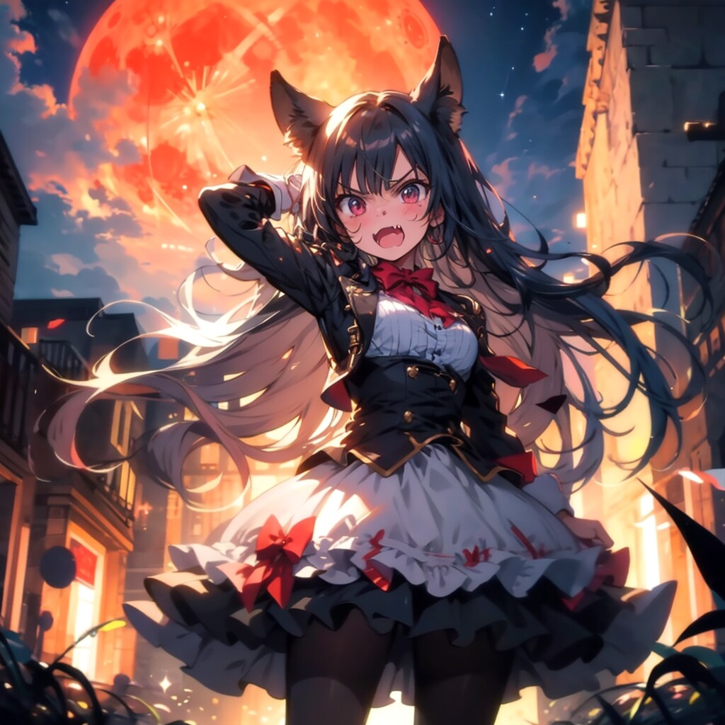 何故かヴァンパイアにケモ耳が・・・(^^;