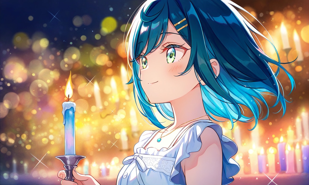 キャンドルナイト🕯芙羽ここね。 | の人気AIイラスト・グラビア