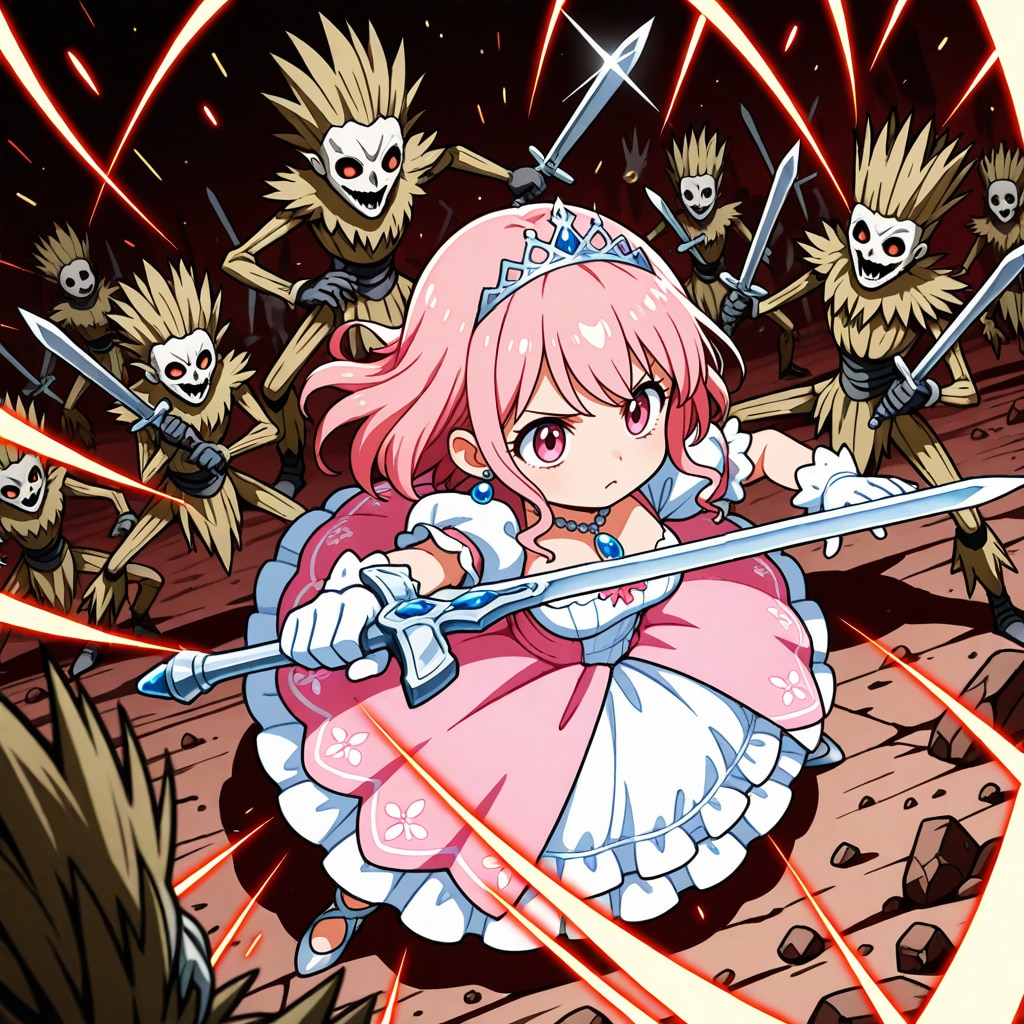 案山子との戦い！