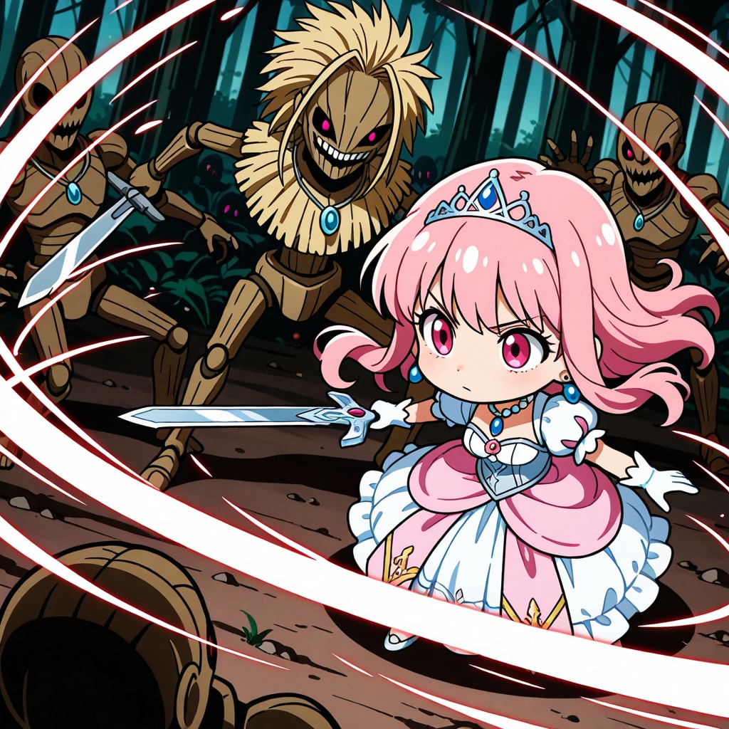 案山子との戦い！