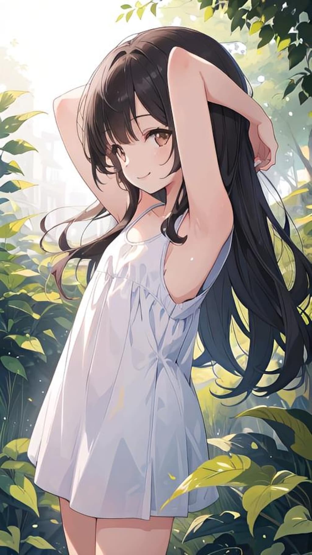 flat chest💕