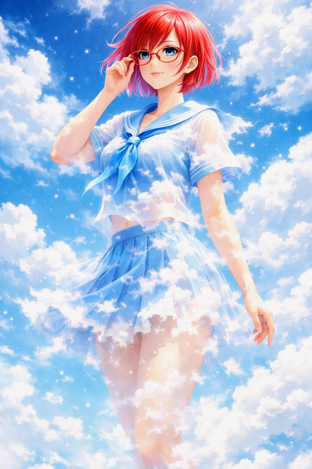 USB真澄お姉やん👓️✨60 | の人気AIイラスト・グラビア