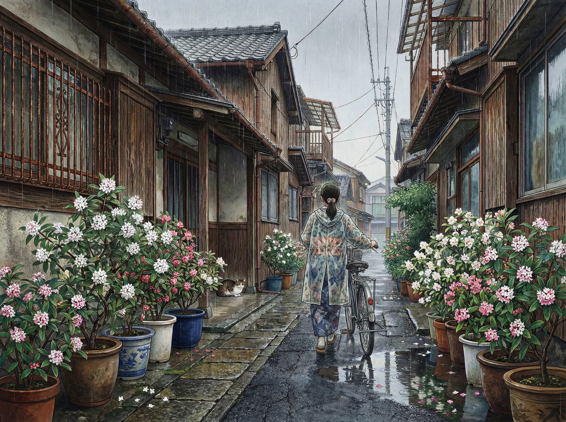 沈丁花 | の人気AIイラスト・グラビア